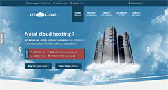 Desktop Screenshot of jtecloud.com