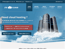 Tablet Screenshot of jtecloud.com